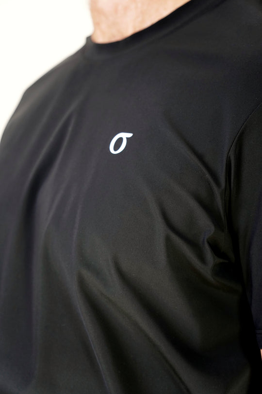 Iron Will T-Shirt - Cold Black