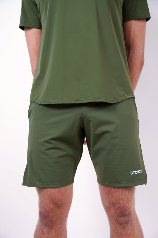 True Grit Shorts 9" - Army Green