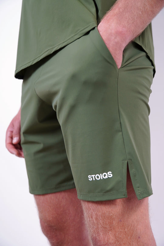 True Grit Shorts 9" - Army Green