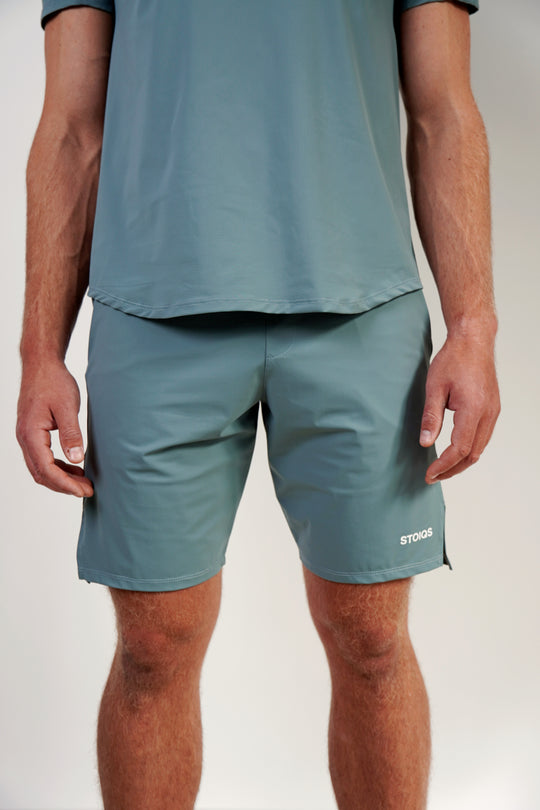 True Grit Shorts 9" - Smoky Teal