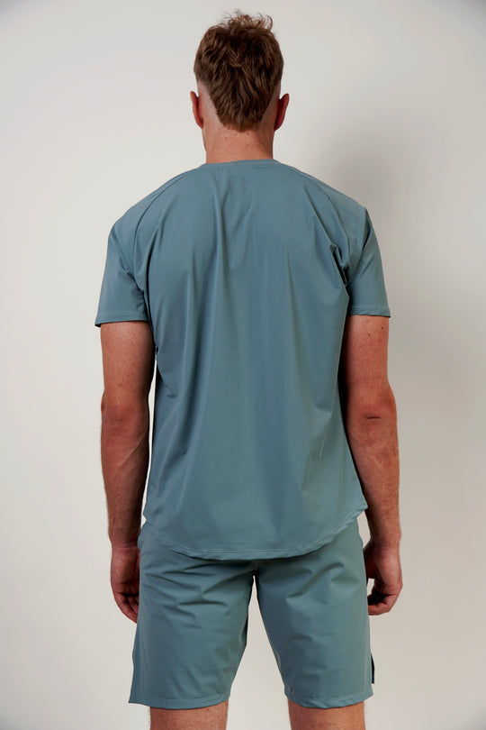 True Grit Shorts 9" - Smoky Teal