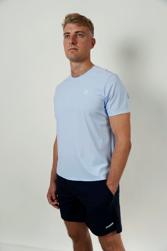 Iron Will T-Shirt - Sky Blue